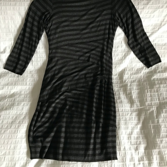 Anthropologie Body Con Striped Dress - Picture 3 of 4